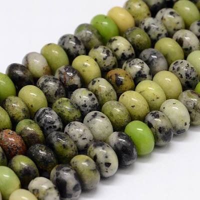 Natural Serpentine Beads Strands G-N0170-001-8.5mm-1