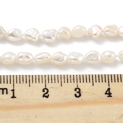 Natural Keshi Pearl Cultured Freshwater Pearl Beads Strands PEAR-P062-25B-X-1