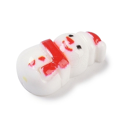 Opaque Christmas Theme Resin Cabochons LS-RESI-H162-06K-1