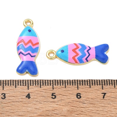 Printed Brass Pendants KK-CBA42CA-06G-1
