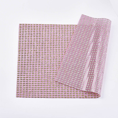 Glitter Hotfix Resin Rhinestone RB-T012-20B-1