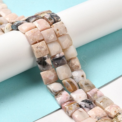 Natural Pink Opal Beads Strands G-C109-A14-02-1