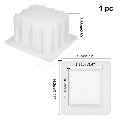 Soap Silicone Molds DIY-WH0152-39-1