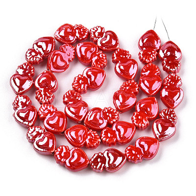 Handmade Porcelain Beads PORC-T005-005E-1