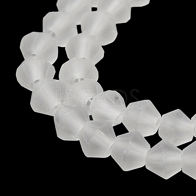 Imitate Austrian Crystal Frosted Glass Beads Strands EGLA-A039-T2mm-MD13-1