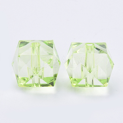 Transparent Acrylic Beads LS-TACR-Q259-8mm-V32-1