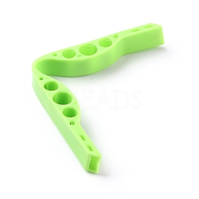 Reusable TPR Anti Fog Nose Bridge Strip AJEW-C006-01D-1