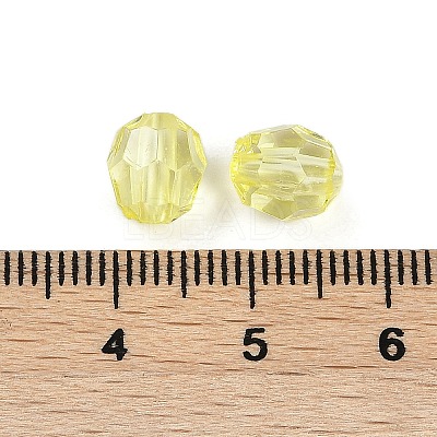 Transparent Acrylic Beads OACR-Q015-01C-1