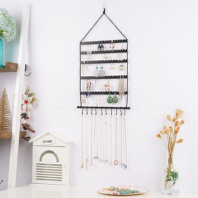 Iron Wall Earring Organizer ODIS-P010-06EB-1