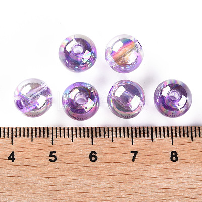 Transparent Acrylic Beads MACR-S370-B10mm-746-1
