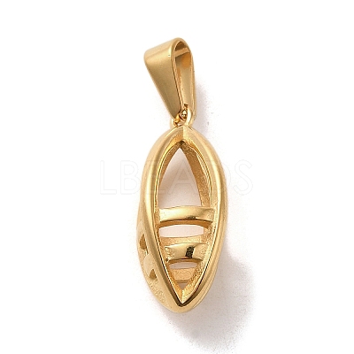 PVD Vacuum Plating 304 Stainless Steel Pendants STAS-B053-30G-1
