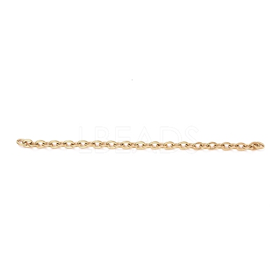 Ion Plating(IP) 304 Stainless Steel Cable Chains CHS-WH0007-01B-G-1