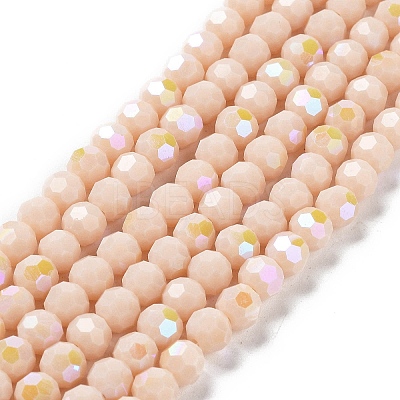 Opaque Glass Beads Strands LS-EGLA-A035-P6mm-L05-1