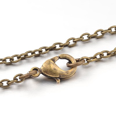 Iron Cable Chain Necklace Making NJEW-JN01385-04-1