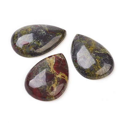 Natural Dragon Blood Stone Pendants G-G769-01-1