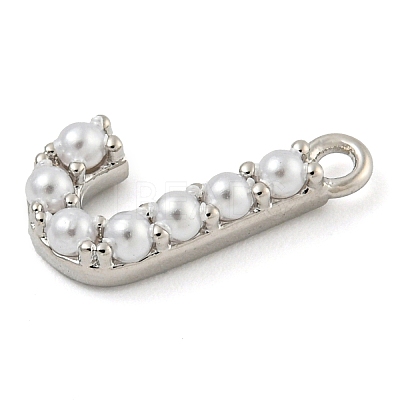 Plastic Imitation Pearl Pendants KK-P230-17P-J-1