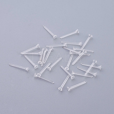 Plastic Stud Earring Findings KY-G006-02-2m-1