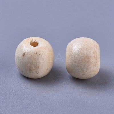 Dyed Natural Wood Beads X-WOOD-Q006-10mm-04-LF-1
