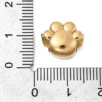 304 Stainless Steel European Beads STAS-D153-09A-G-1
