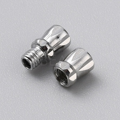 Column Brass Screw Clasps FIND-WH0518-97A-1