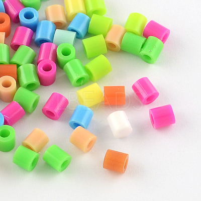 Christmas Tree Square DIY Melty Beads Fuse Beads Sets: Fuse Beads DIY-R064-03-1