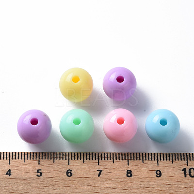Opaque Acrylic Beads MACR-S370-C12mm-M1-1