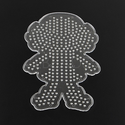 Girl ABC Plastic Pegboards used for 5x5mm DIY Fuse Beads X-DIY-Q009-42-1