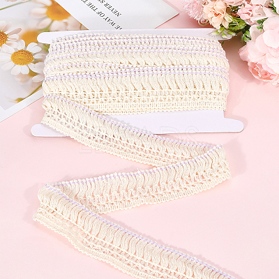 Cotton Lace Fringes Tassel Trimmings OCOR-GF0005-07A-01-1