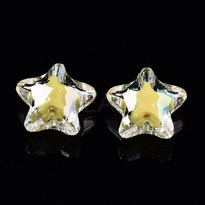 Transparent Acrylic Beads X-TACR-N011-001C-03-1
