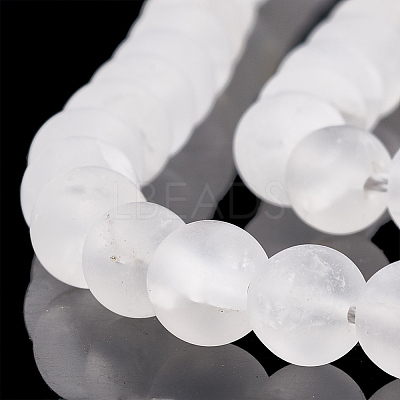 Natural Quartz Crystal Beads Strands X-G-T106-329-1