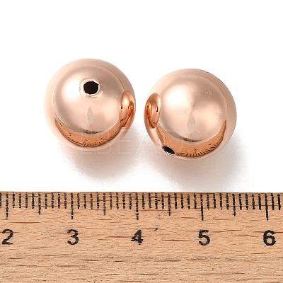 Rack Plating Brass Beads KK-K373-08G-RG-1