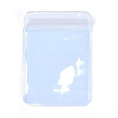 Rectangle PVC Resealable Packaging Bags OPP-R005-6x8-1