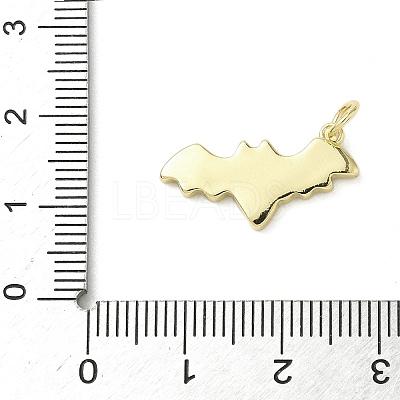 Halloween Theme Brass Enamel Pendants KK-L248-01G-01-1