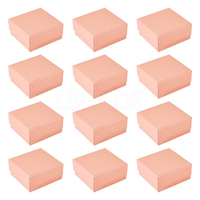 Rhombus Textured Cardboard Gift Storage Boxes CON-TAC0010-03B-05-1