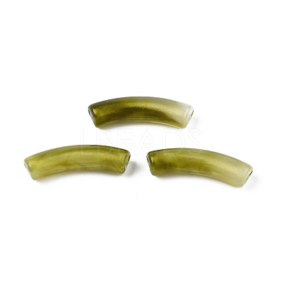 Opaque Acrylic Beads MACR-N009-020H-1
