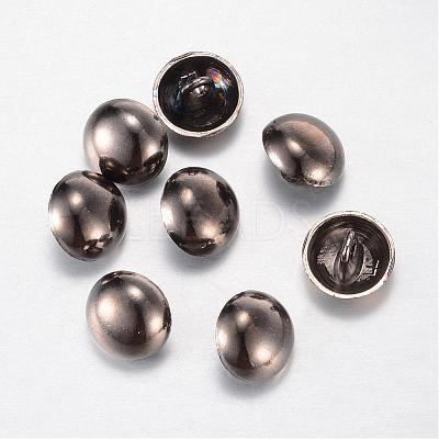 Alloy Shank Buttons BUTT-D054-11.5mm-06B-1