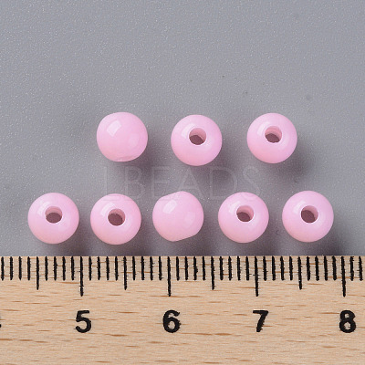 Opaque Acrylic Beads LS-X-MACR-S370-C6mm-A01-1