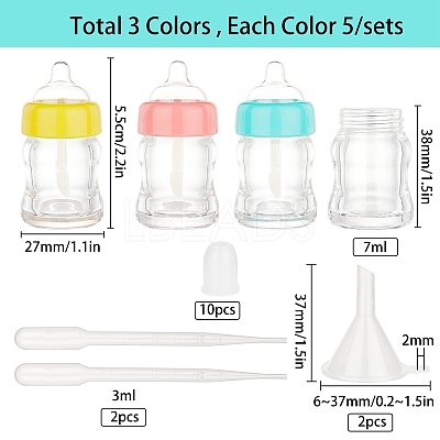 Plastic Empty Lip Glaze Containers MRMJ-GF0001-15-1