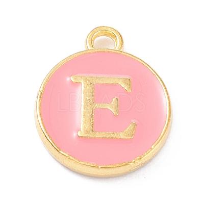 Golden Plated Alloy Enamel Charms ENAM-Q437-14E-1