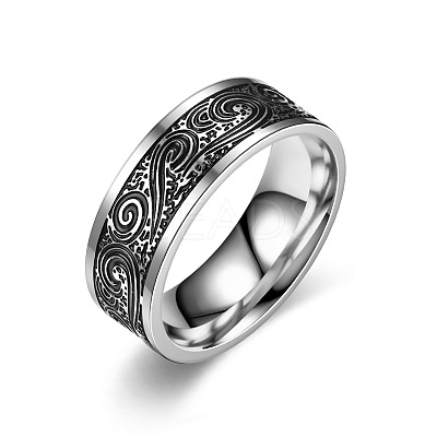 667 201 Stainless Steel Finger Rings for Men FS-WG4F4E6-03-1