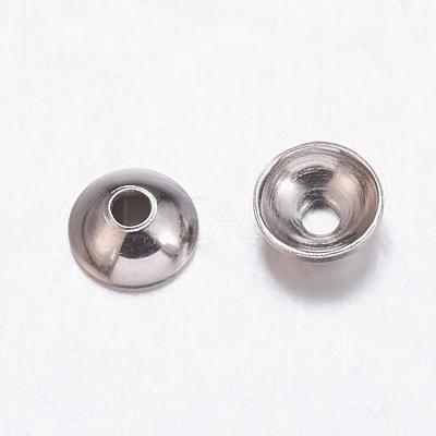 Tarnish Resistant 304 Stainless Steel Bead Caps STAS-E139-A-03-1