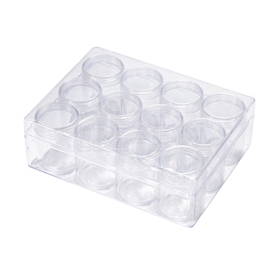Plastic Bead Storage Containers X-C002Y-1