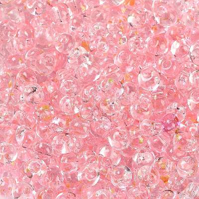 6/0 Spray Paint Fringe Glass Seed Beads SEED-H003-11D-1