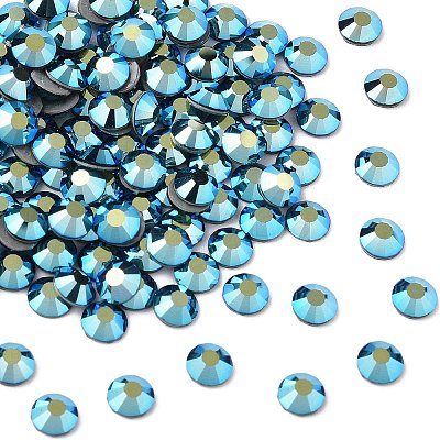 Preciosa&reg Crystal Hotfix Flatback Stones Y-PRC-HSS12-30280-200-1