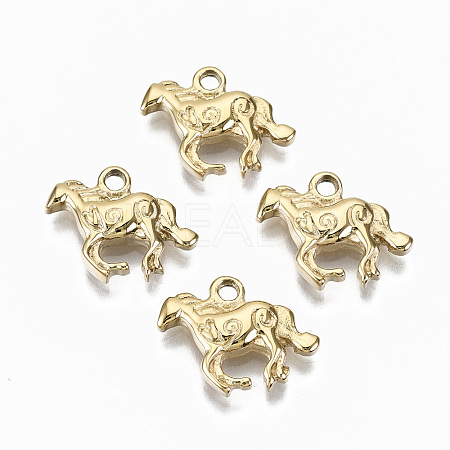 304 Stainless Steel Charms STAS-S116-077G-1