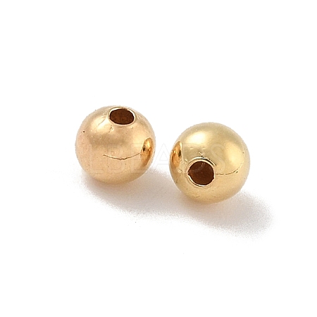 Brass Beads KK-H503-22G-01-1