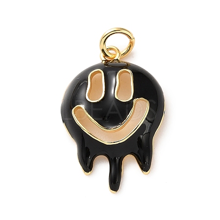 Brass Pendants KK-I383-09G-07B-1