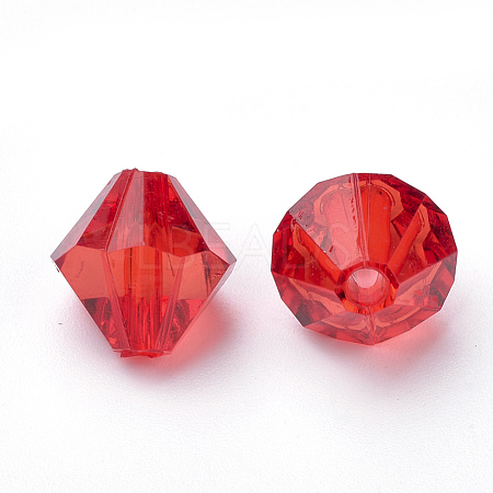 Transparent Acrylic Beads TACR-S146-5mm-05-1
