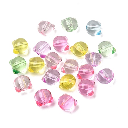 Transparent Acrylic Beads X-TACR-C002-01E-1