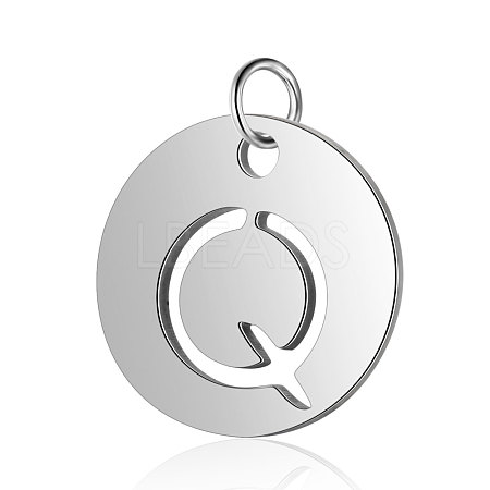 Non-Tarnish 304 Stainless Steel Charms LS-STAS-S105-T514S-Q-1